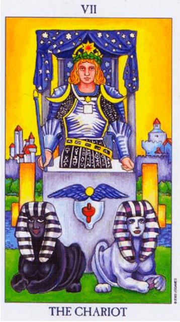 Carta El Loco del tarot Rider-Waite mostrando a un joven caminando al borde de un precipicio con una rosa blanca y un perro a su lado.