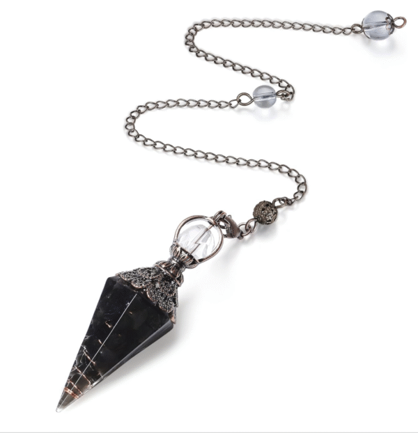 Image 11-19-25 at 15.57 Péndulo de Obsidiana Negra – Cristal Natural para Adivinación y Reiki | Amuleto Mágico