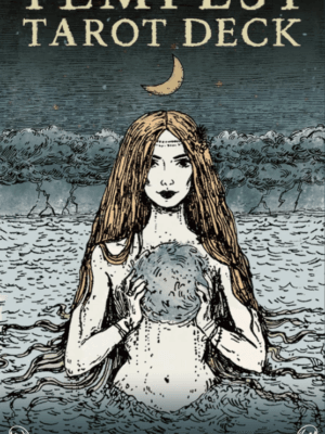 Tempest Tarot Deck mazo de tarot inspirado en el océano con ilustraciones de criaturas marinas y simbolismo náutico