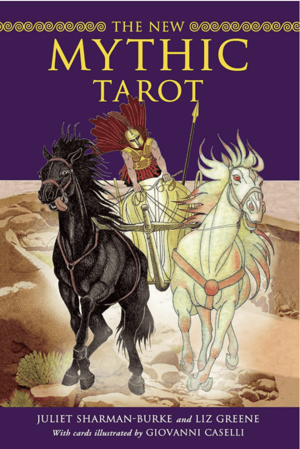Mythic Tarot Deck mazo de tarot inspirado en la mitología griega con ilustraciones de dioses y héroes