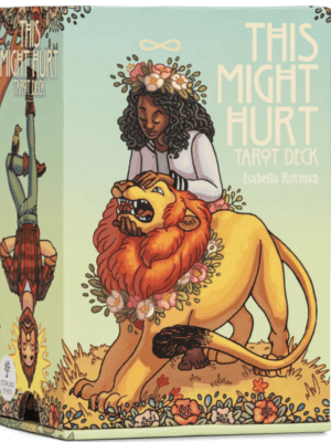 This Might Hurt Tarot Deck mazo de tarot moderno inspirado en Rider Waite con ilustraciones contemporáneas