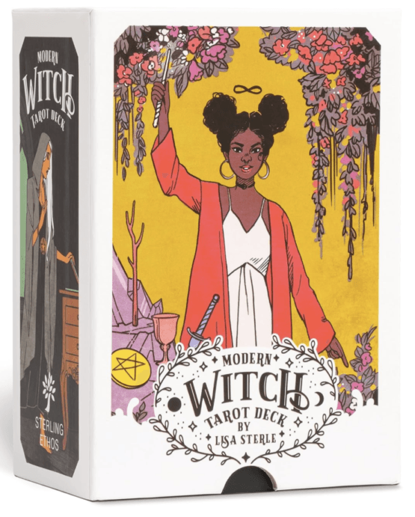 Modern Witch Tarot mazo de tarot contemporáneo con ilustraciones modernas y simbología clásica