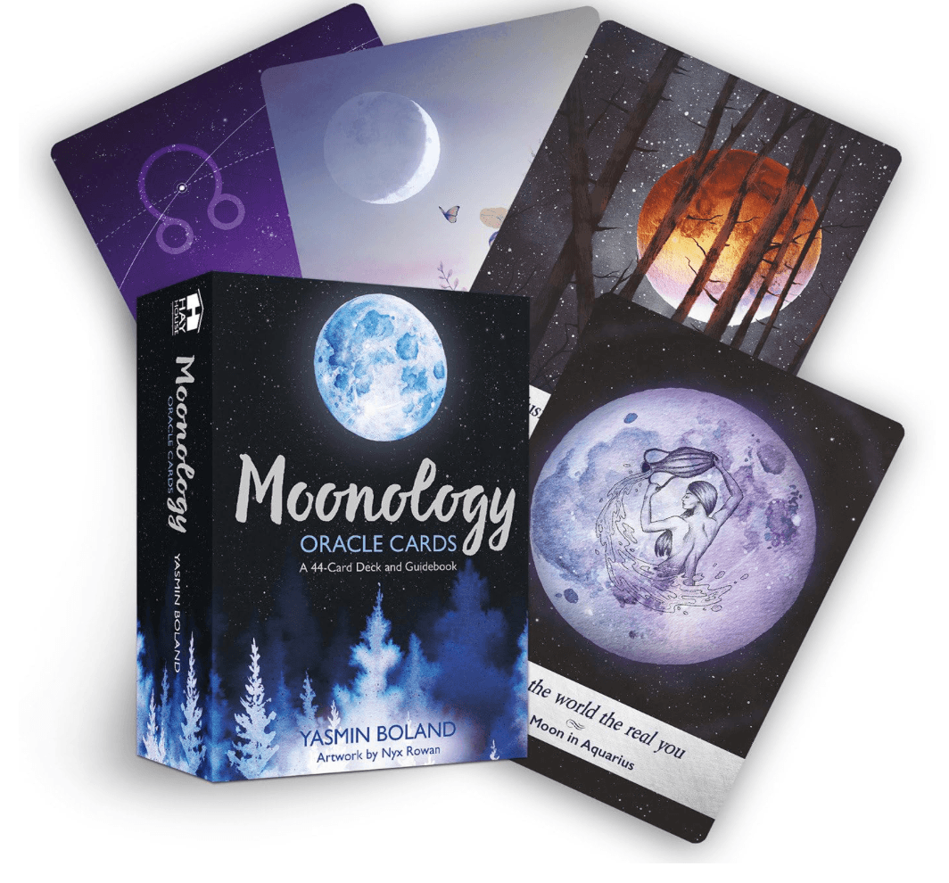 Moonology Oracle Cards mazo de cartas oráculo inspirado en la astrología lunar y las fases de la luna